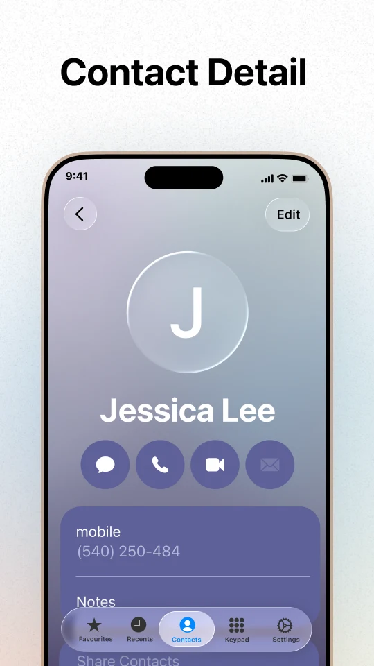 iCall – Smart Phone Dialer screenshot